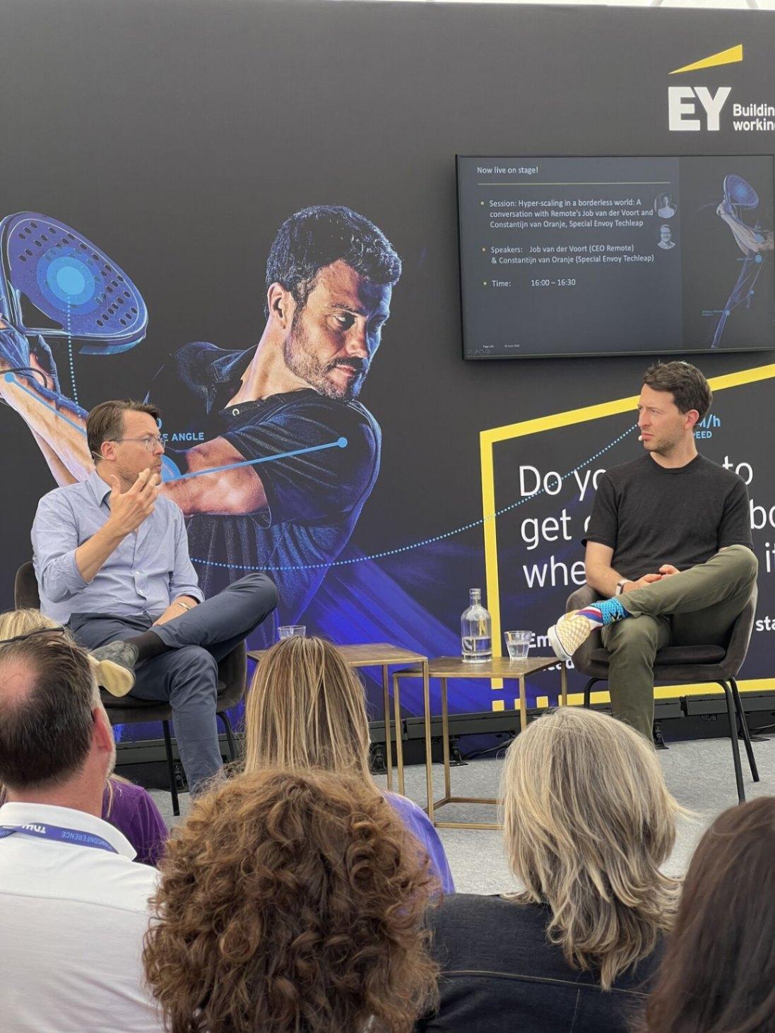 So proud of the lineup we had last month in our EY dome at TNW. image