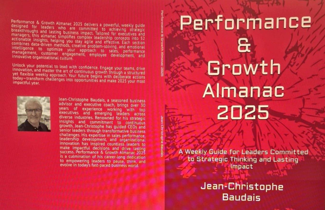 I just received the first sample of my book, Performance & Growth Playbook 2025: A Weekly Guide for Leaders Committed to Strategic Thinking and Lasting Impact. image