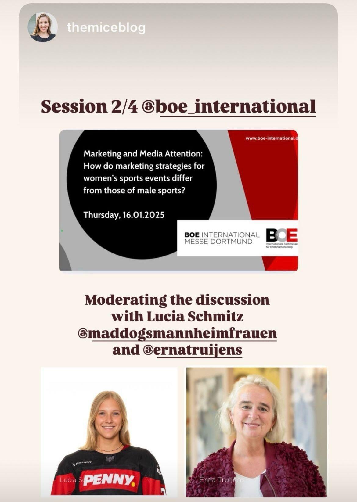 I had the honour to join the panel at BOE INTERNATIONAL in Dortmund. image