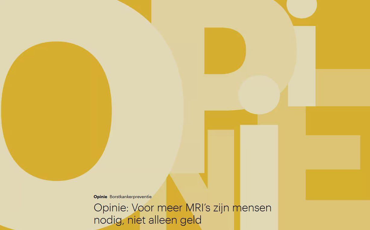 Geld voor scans is één ding. Maar wie gaat al die extra onderzoeken uitvoeren? image