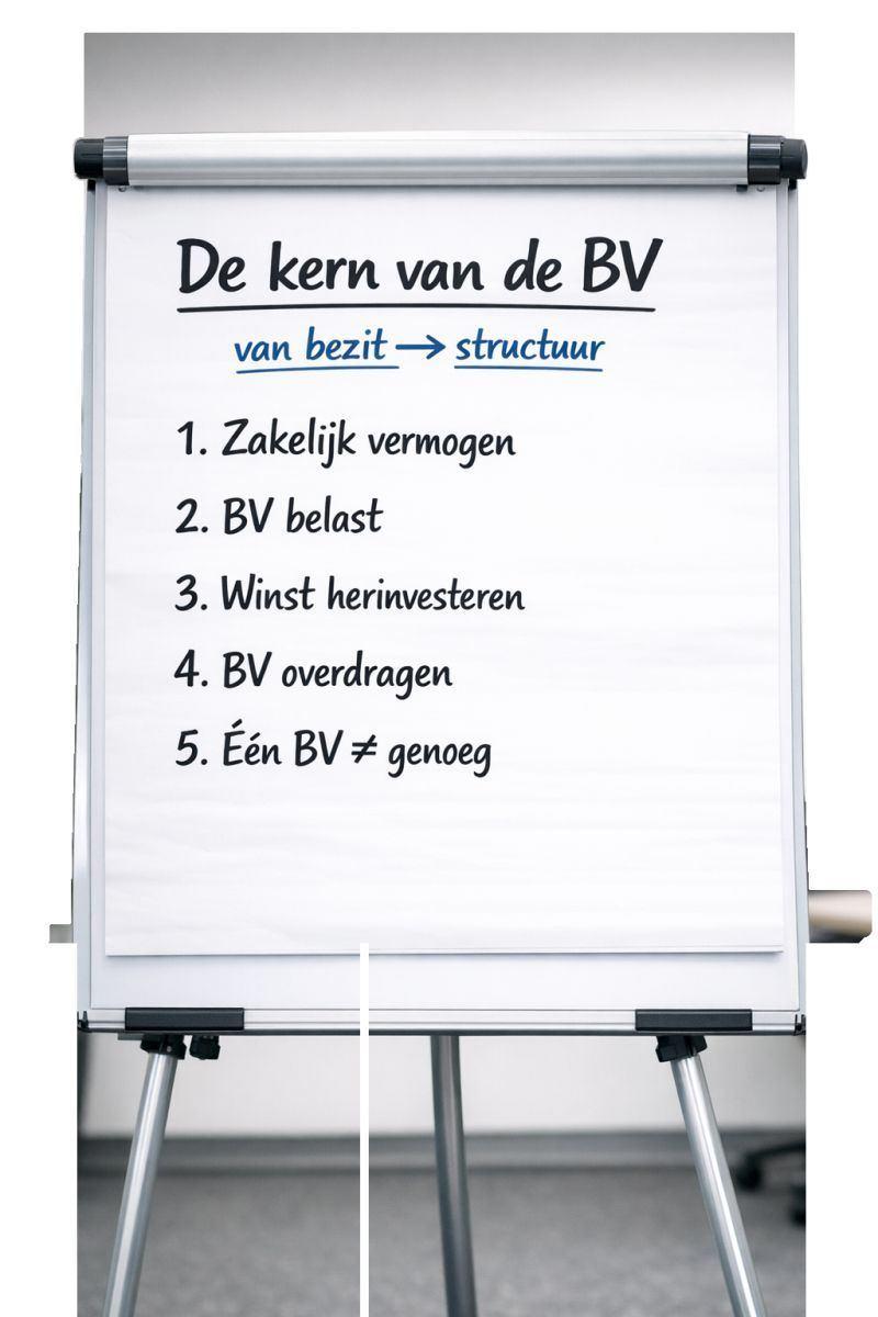 Waarom box3 panden de BV in en alle mogelijke kosten aftrekken. image