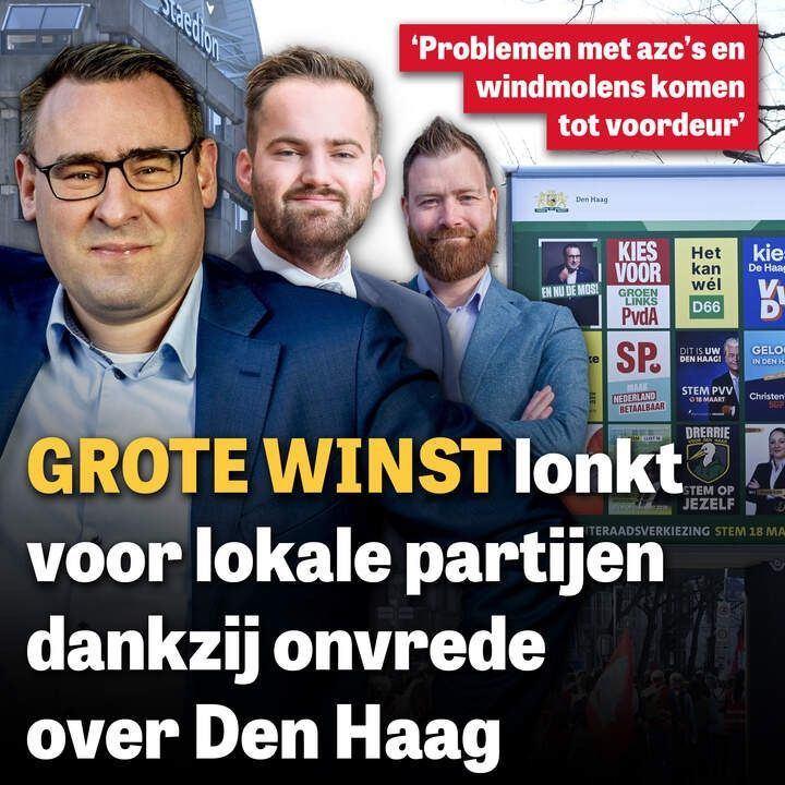 “Ik verwacht dat de lokale partijen het beter gaan doen dan ooit”, zegt opiniepeiler Maurice de Hond. #EnNuDeMos image