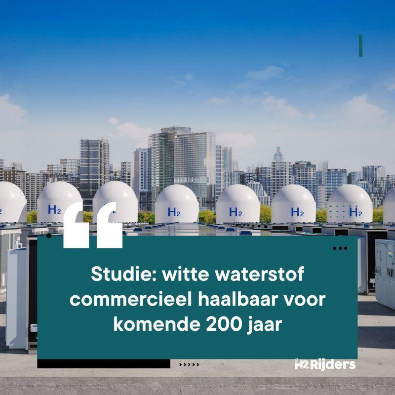 De toekomst van duurzame energie is witte waterstof image