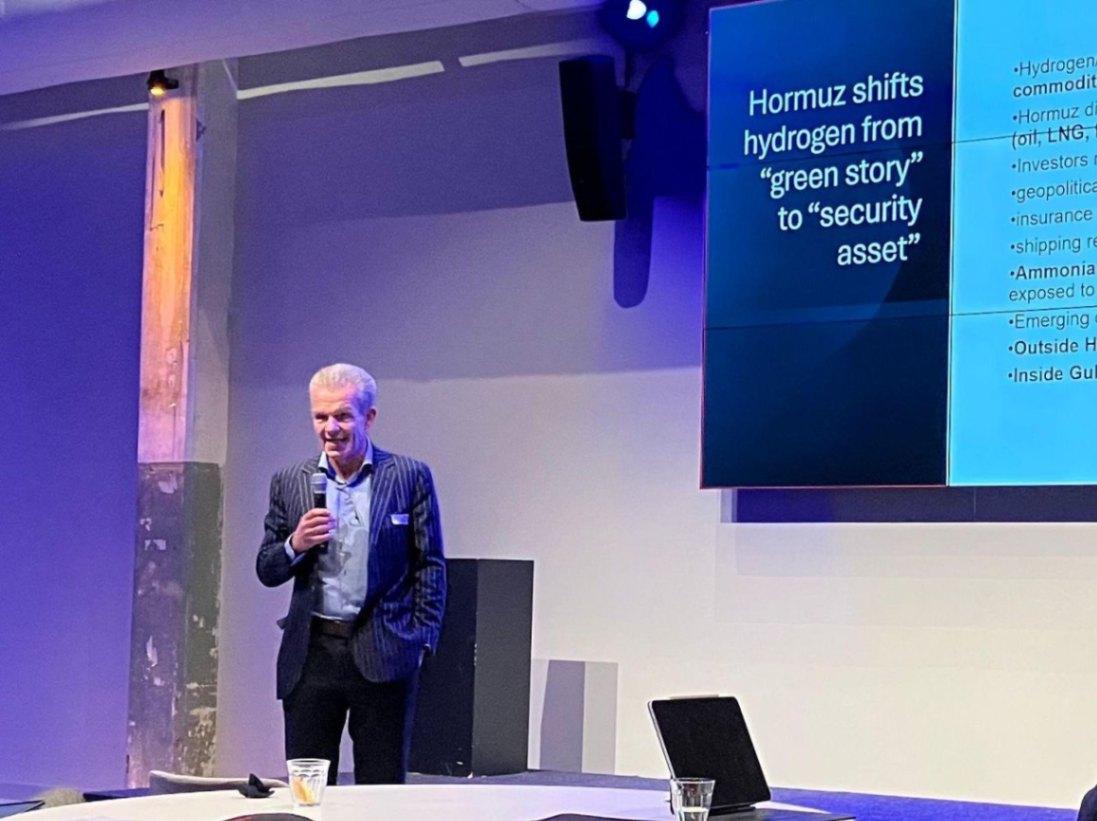 The Dutch hydrogen strategy is increasingly tied to Gulf supply chains, linking production in Saudi Arabia, the UAE and Oman to demand in Europe. image