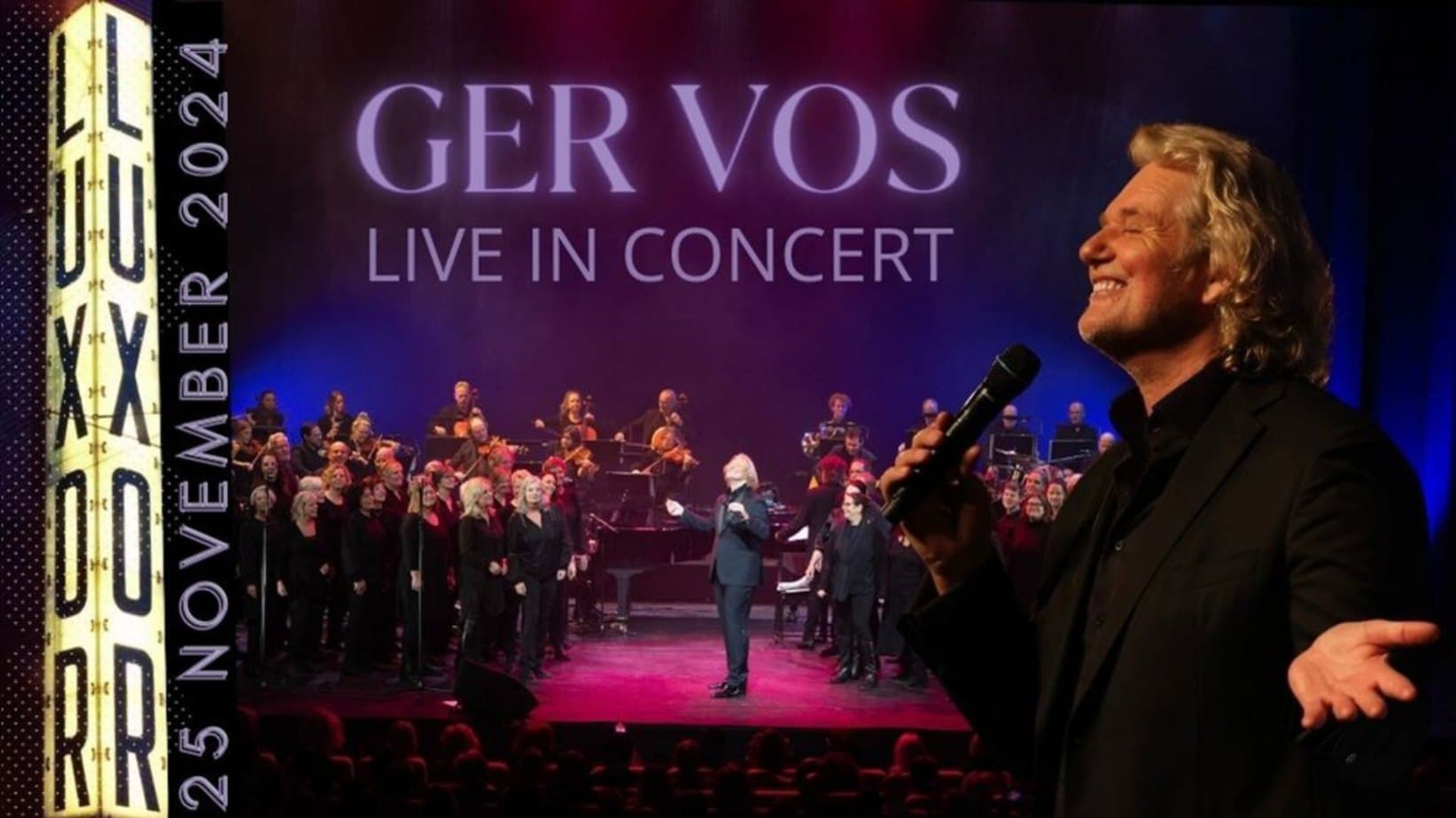 November 25th. Let's go for it again! in the Nieuwe Luxor Theater Rotterdam. image