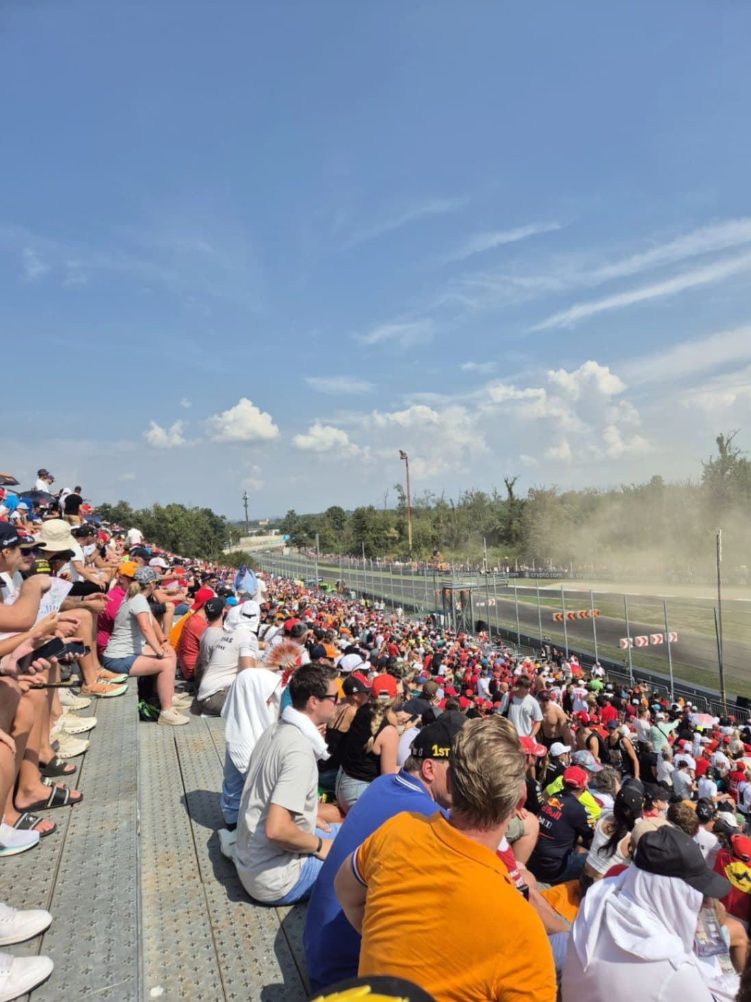 This weekend we were allowed to organize a trip to the GP Italy in Monza! image