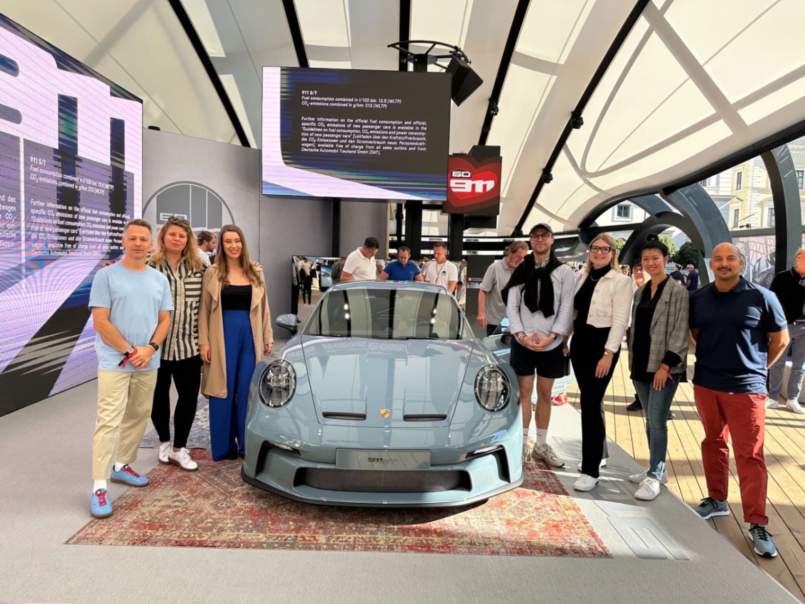 ๐ก Porsche celebrating the 60 Year Anniversary of the 911 and therefore launched a new 911 car at the IAA Mobility event in Munich, Germany image