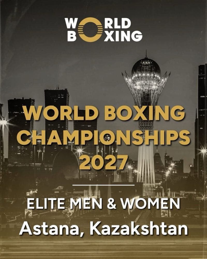 The second World Boxing Elite Championships for men and women will take place in Astana, Kazakhstan, in 2027! image