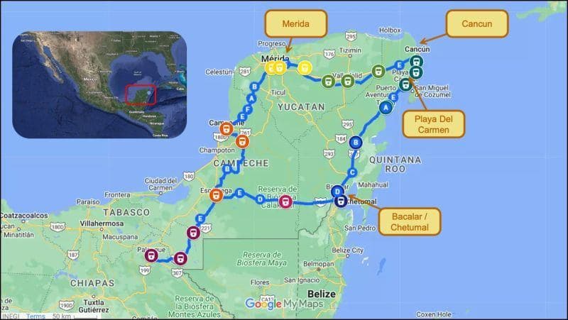 Traveling in and round Playa Del Carmen gets better and better image