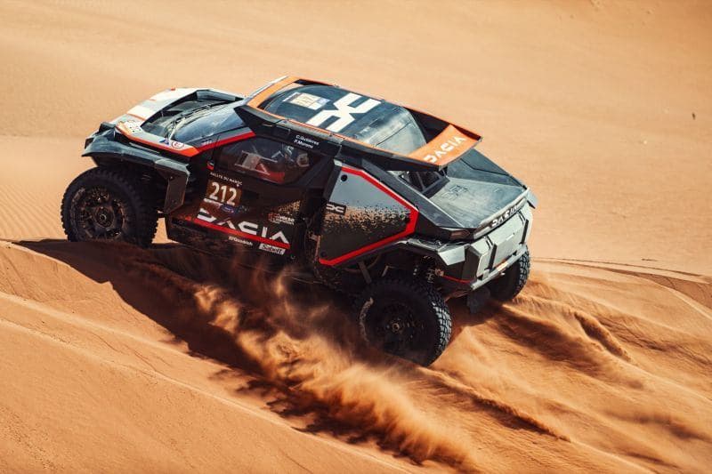 The Dacia Sandriders team is making waves in the Dakar Rally 2025! image
