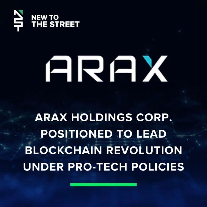 Under Trump's pro-tech policies, ARAX is set to lead the blockchain revolution with our 2025 innovations in DeFi, connectivity, and enterprise solutions image