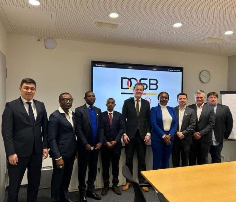 An important meeting took place at the headquarters of the National Olympic Committee of Germany in Frankfurt image