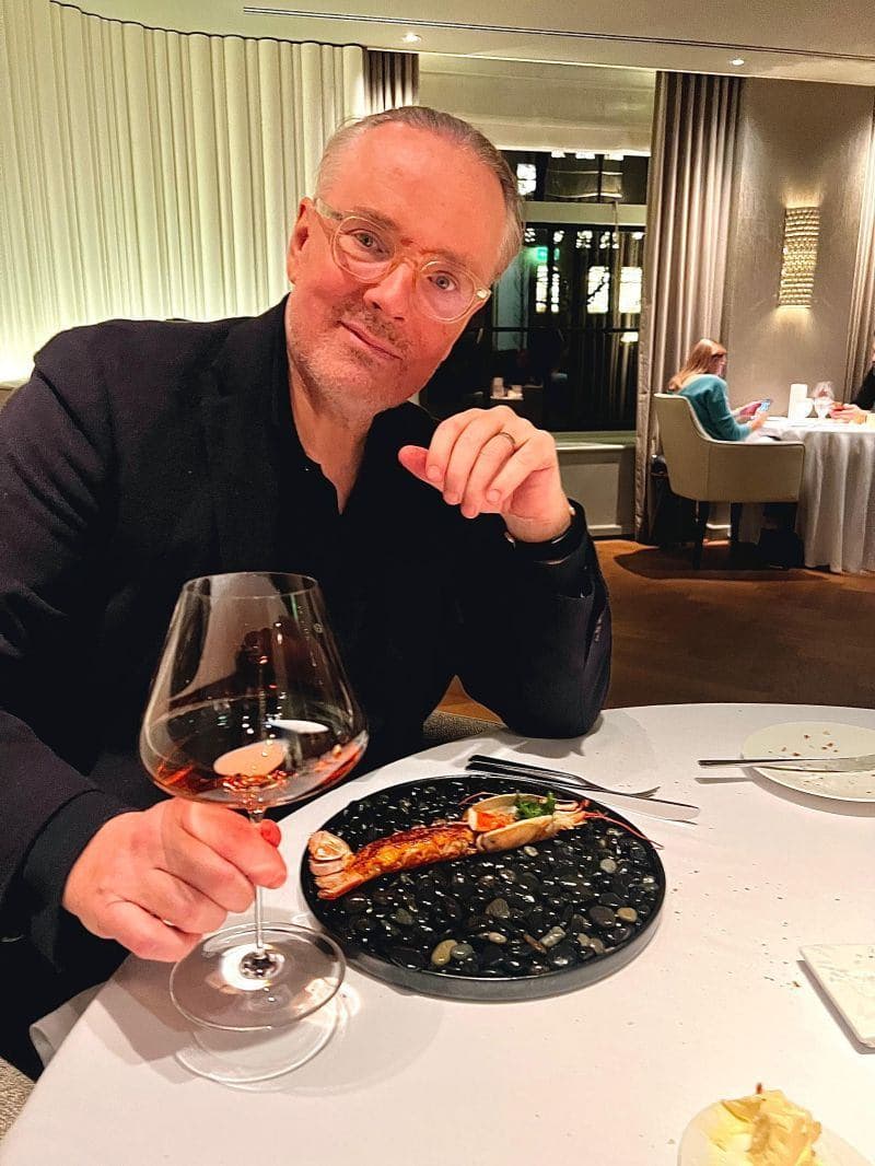 Sublime food (and drinks) at two Michelin star restaurant Spectrum led by chef Sidney Schutte and maitre / sommelier Cas Kratz. image