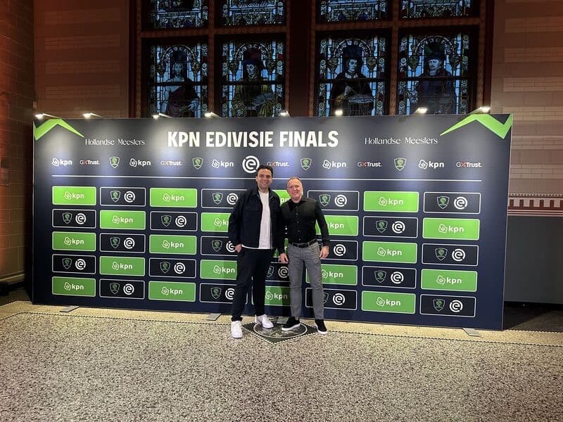 As proud sponsor of KPN eDivision, we were present to support all clubs in this wonderful game experience image