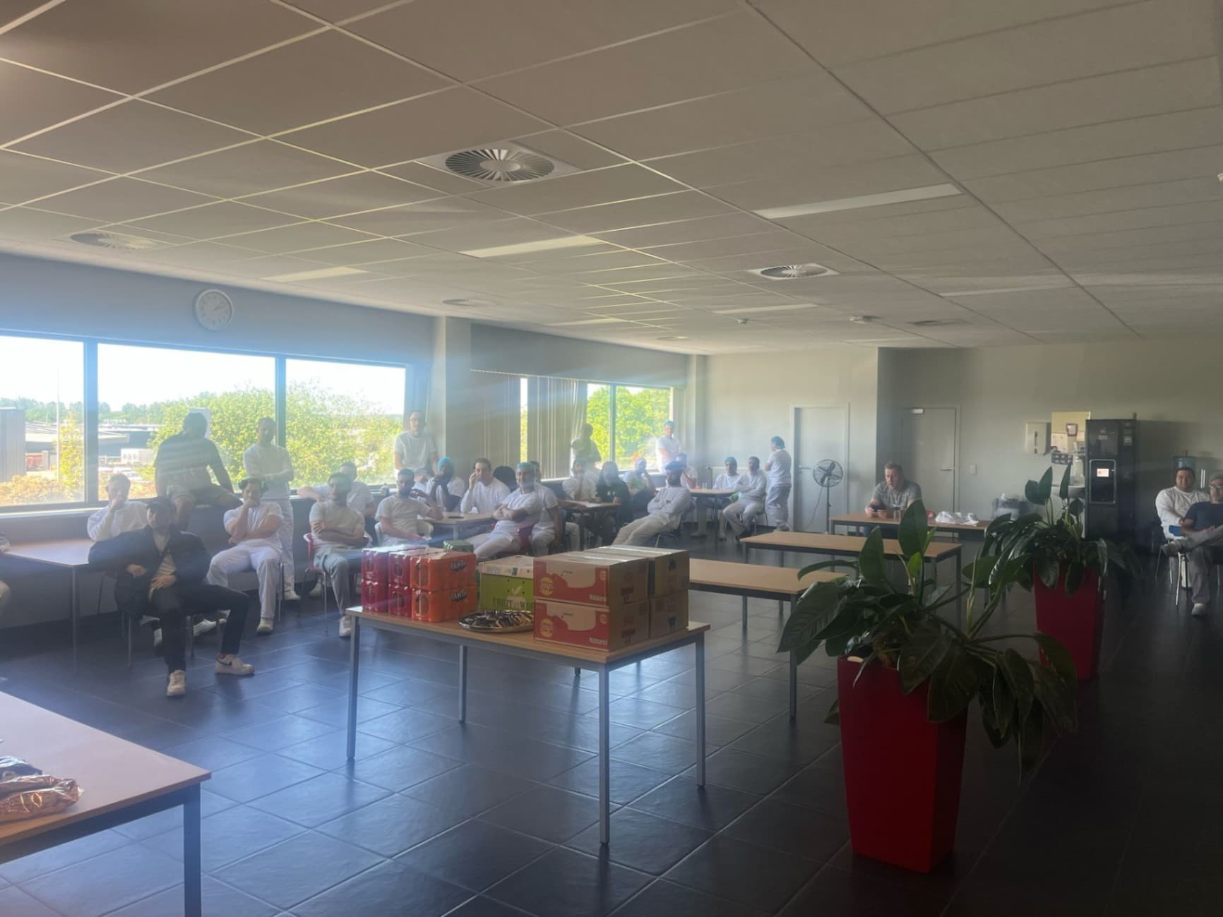 Deze week stonden onze collega’s letterlijk even in de bloemetjes image