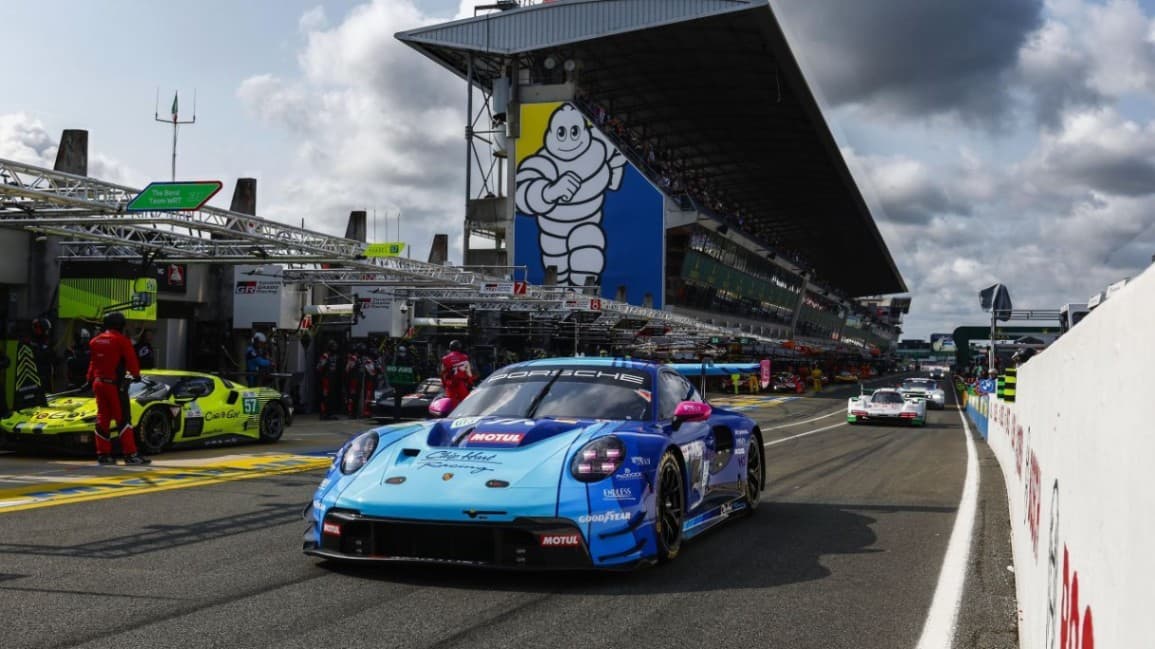 Hollywood comes to Le Mans – in a Porsche image