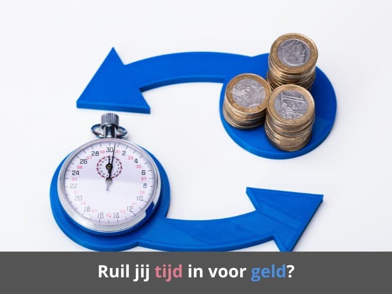 Waarom blijven zoveel mensen tijd ruilen voor geld en niet andersom? image