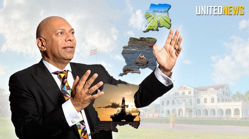 BEROEMDE FUTUROLOOG ADJIEDJ BAKAS LANCEERT ‘MEGATRENDS SURINAME image