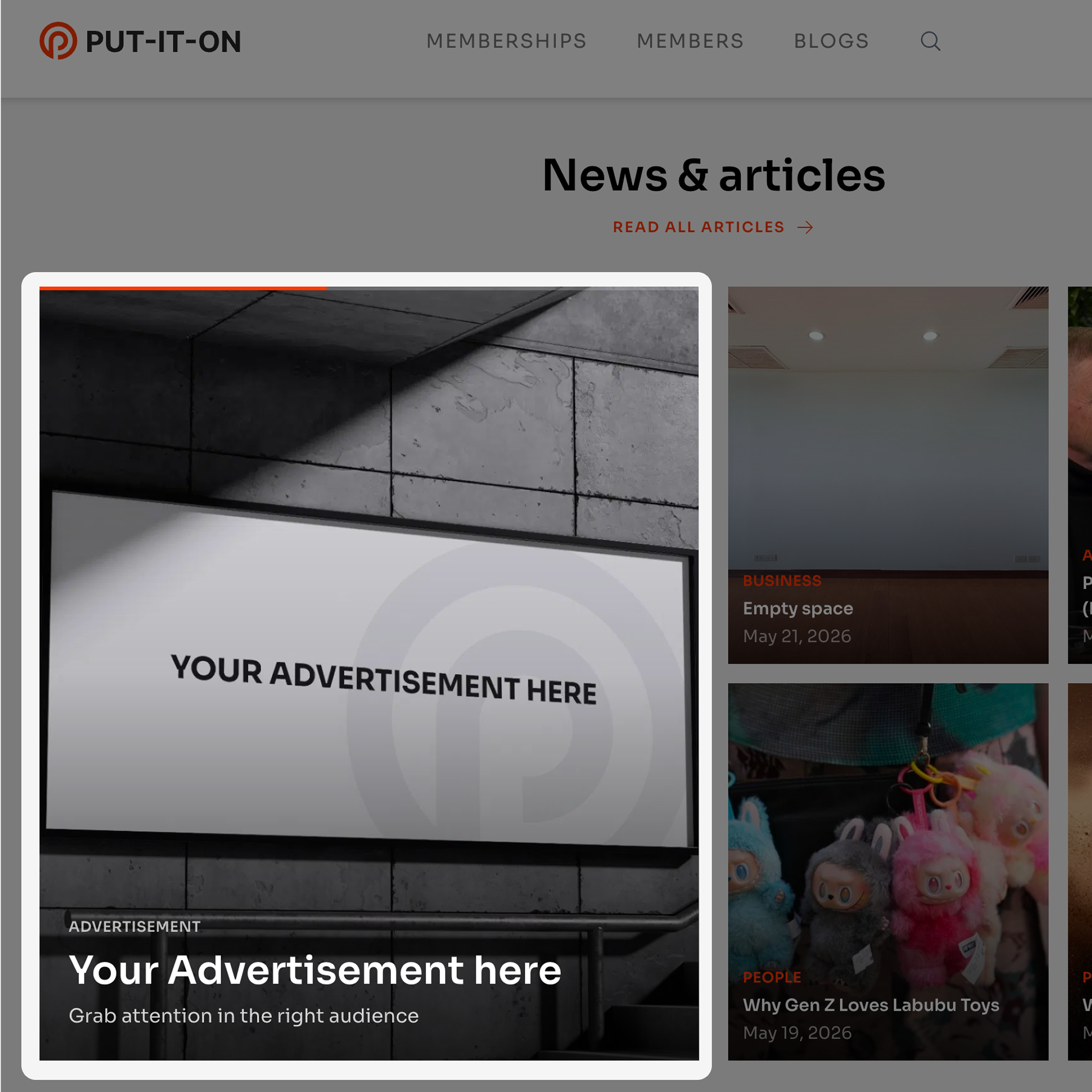 Homepage